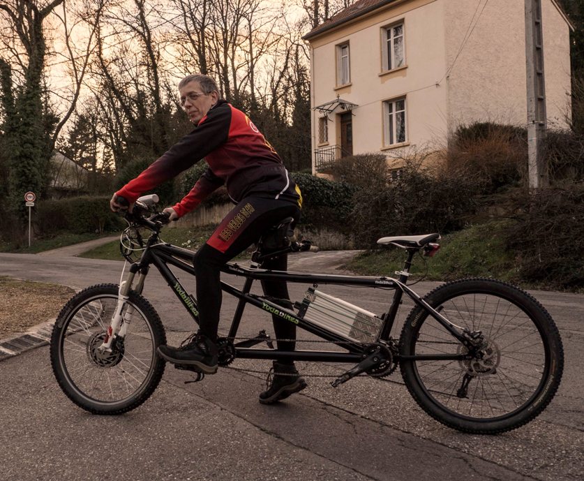 Mon VTT Cube en kit BBS tandem smart pie